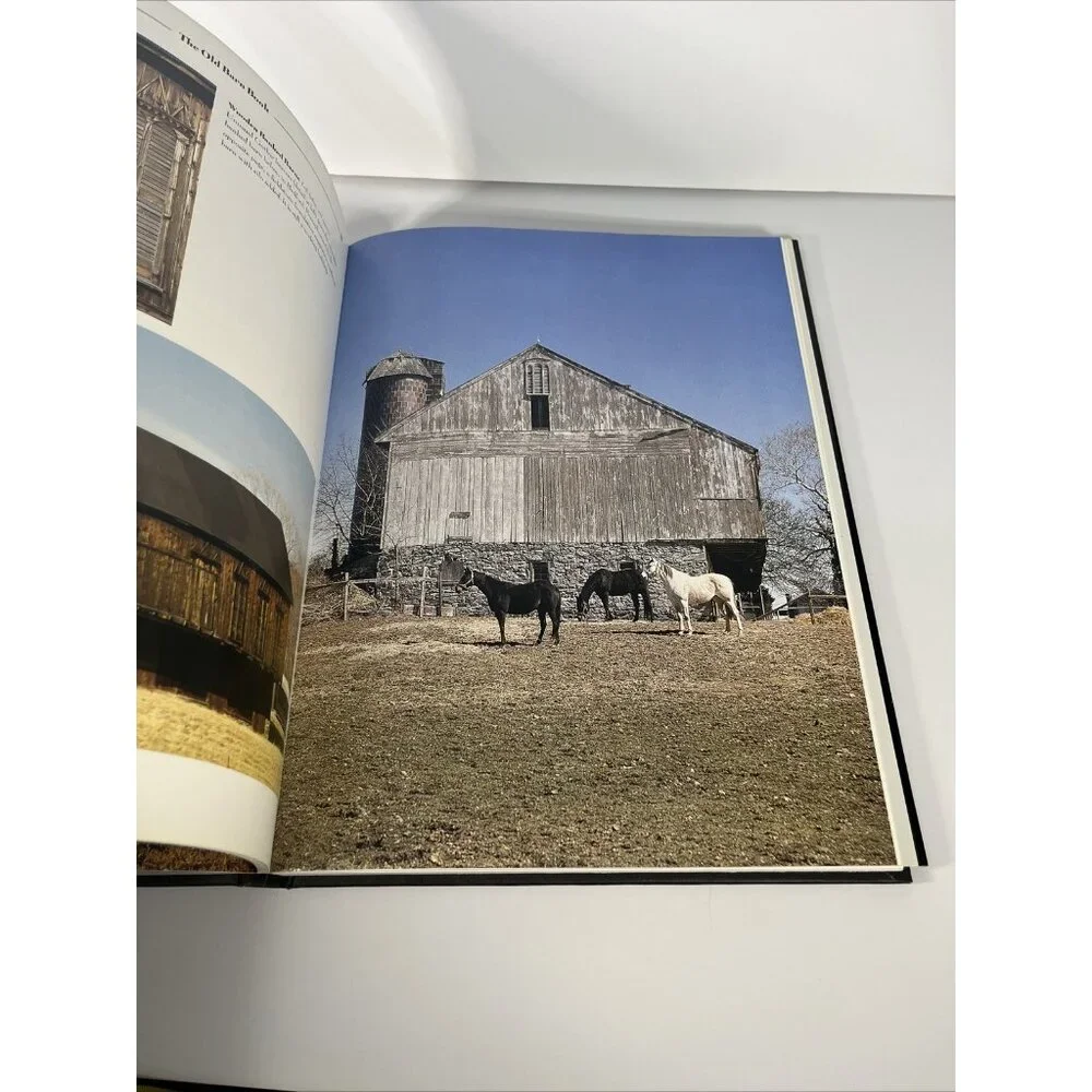 The Old Barn Book Hardcover Coffee Table Book Americana Photography 1997 - Picture 10 of 14